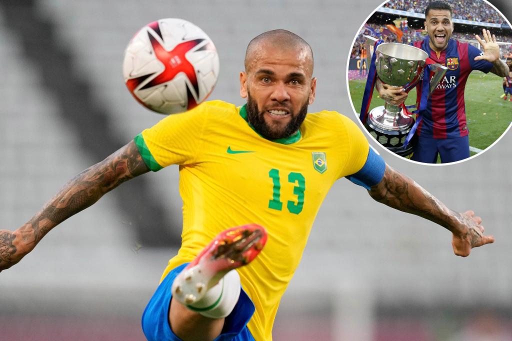 Dani Alves detained in Spain on suspicion of sexual assault