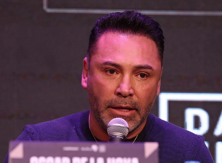 De La Hoya shoots ‘influencer’ fight, calls for return to ‘real boxing’