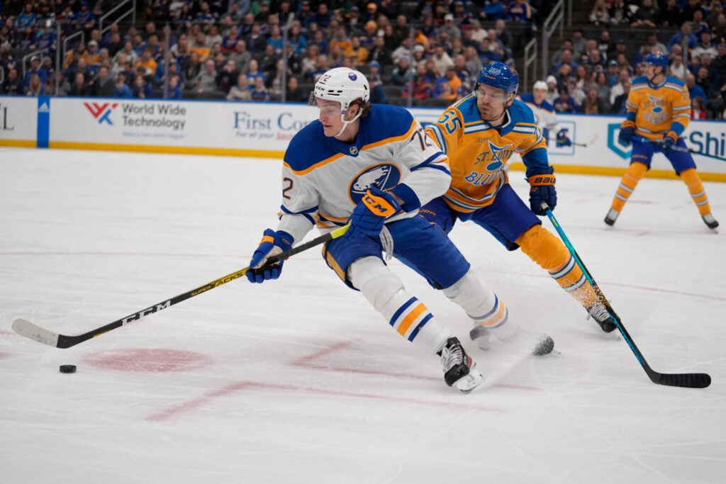 Blues’ Colton Parayco relegated to third pair: ‘He didn’t have the year we expected’