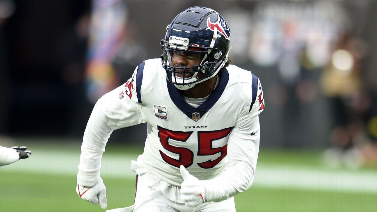 Texans’ Hughes praises kids for helping them find fun in sports – Houston Texans Blog