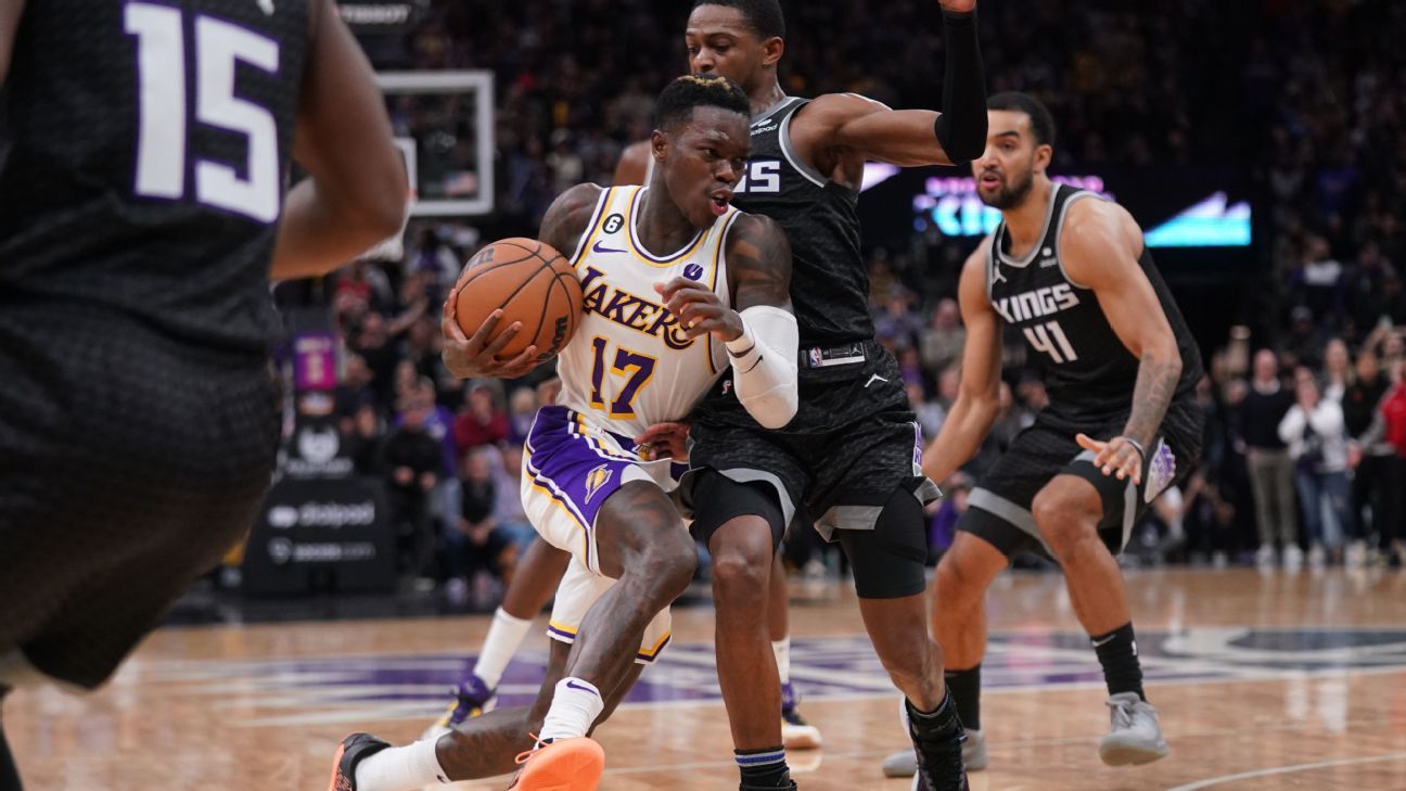 Kings heat up with late-game foul call, Lakers win