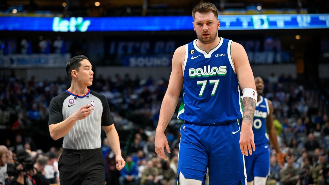 Luka Doncic chirps with Pistons assistant as he drops 53 in Mavs win