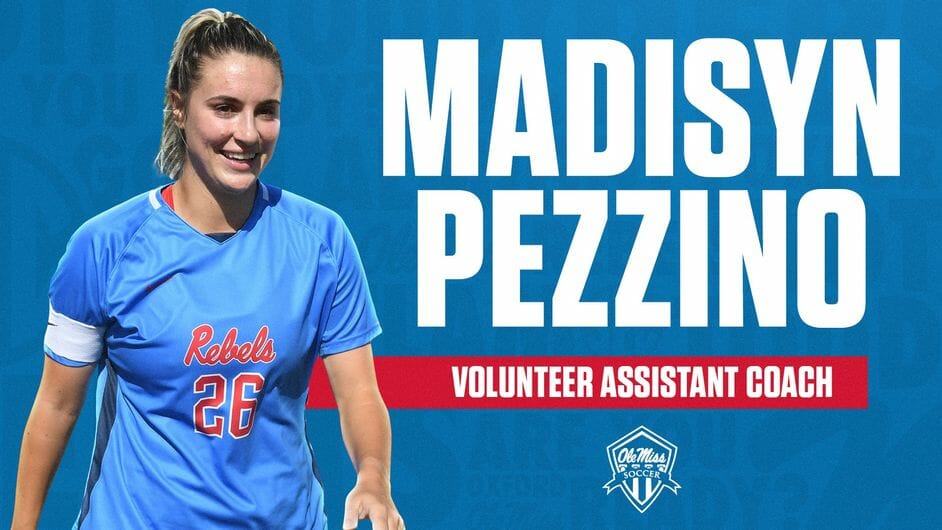 Madisine Pezzino appointed Assistant Coach for Rebel Soccer Volunteers