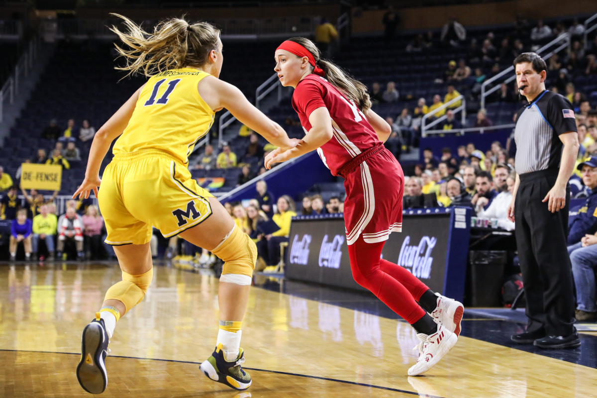 Indiana Women’s Basketball Defeats No. 13 Michigan To Take Fifth Ranked Victory Of Season