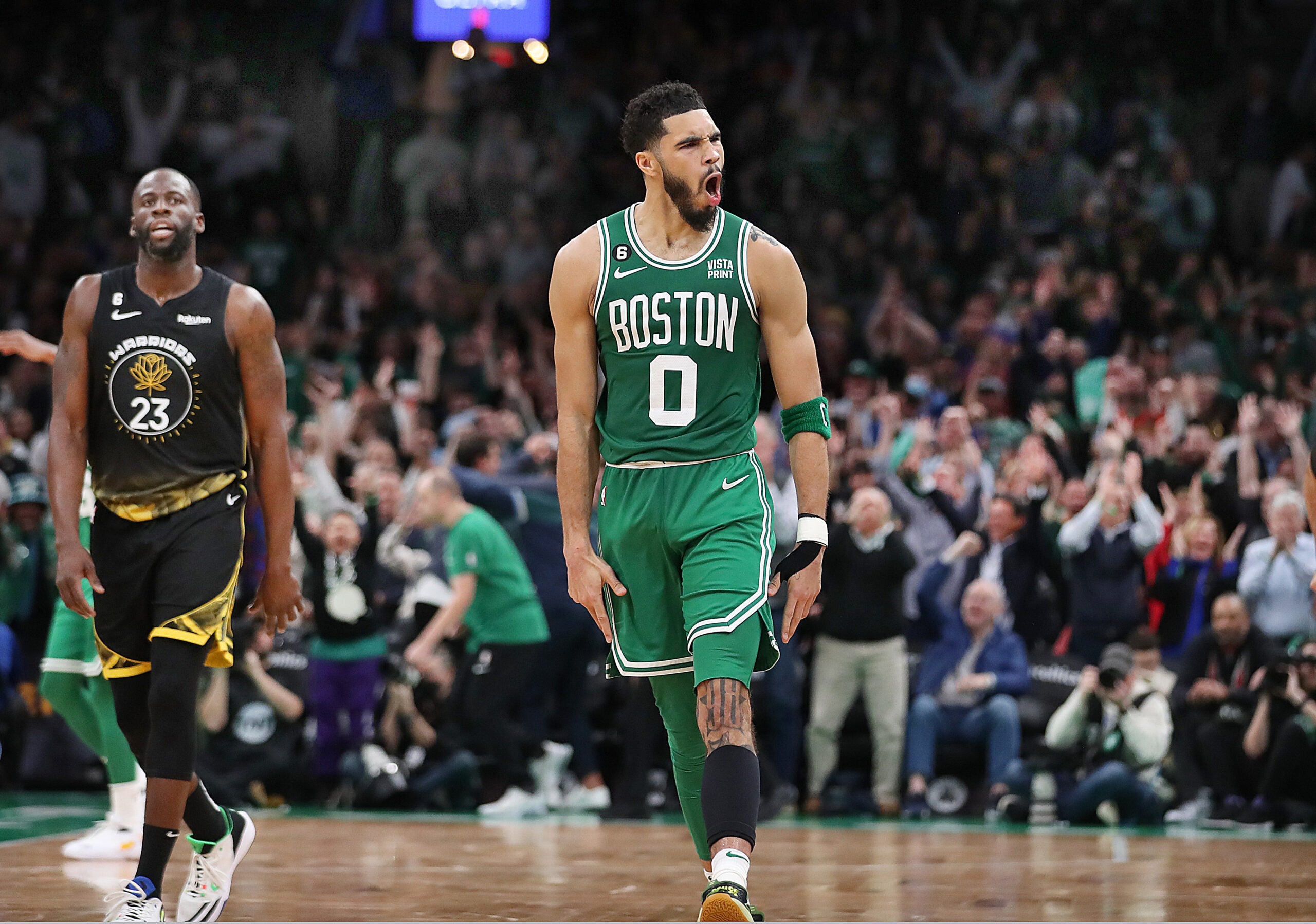 Celtics beat Warriors 121-118 in NBA Finals rematch at OT