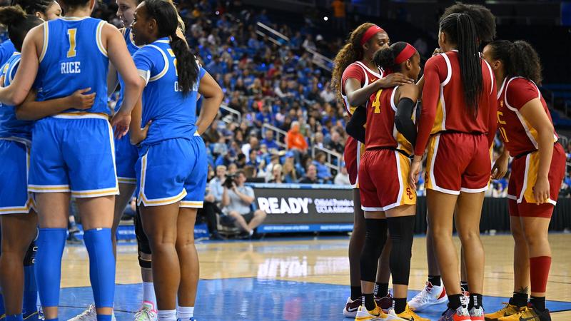 USC Women’s Basketball lost to No. 12 UCLA 61-60 in Westwood.