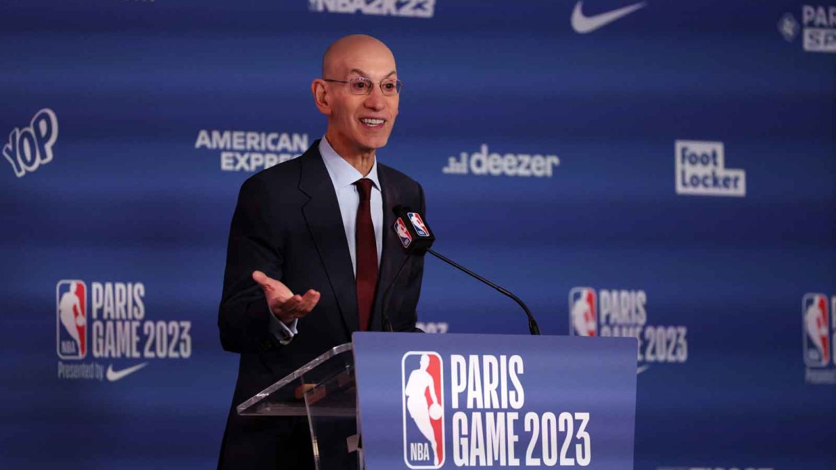 Silver, Macron to return to Paris to discuss goals with NBA – NBC Chicago