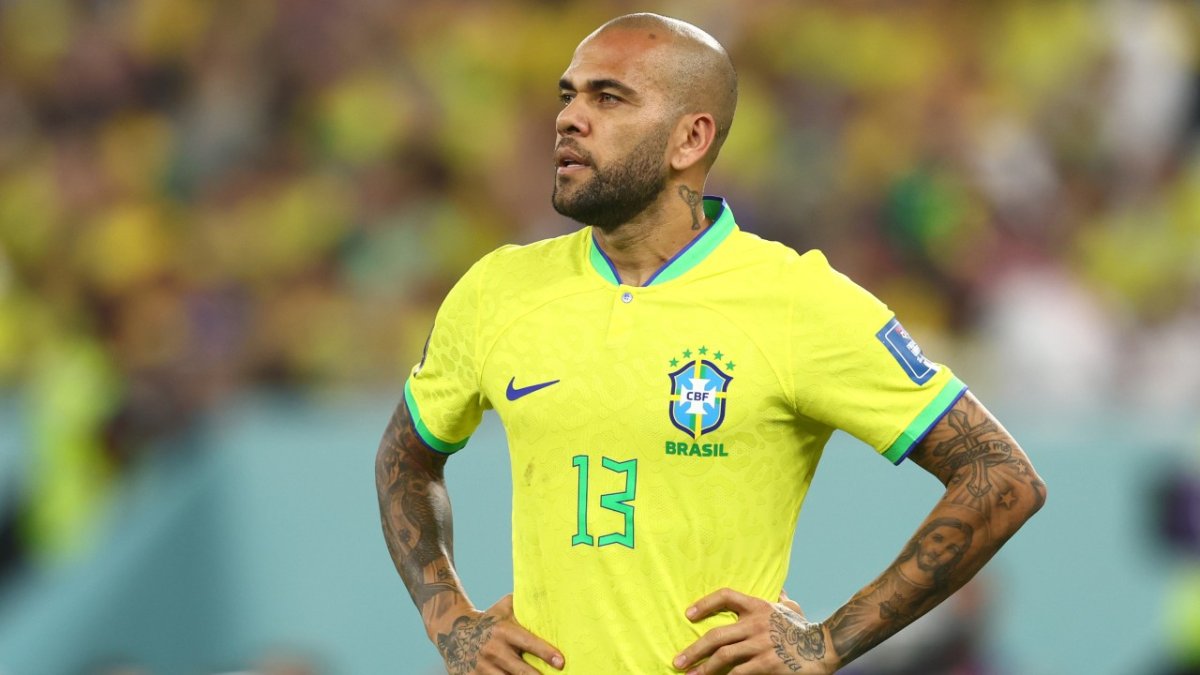 Brazilian soccer star Dani Alves jailed in Spain for alleged sexual assault – NBC Bay Area