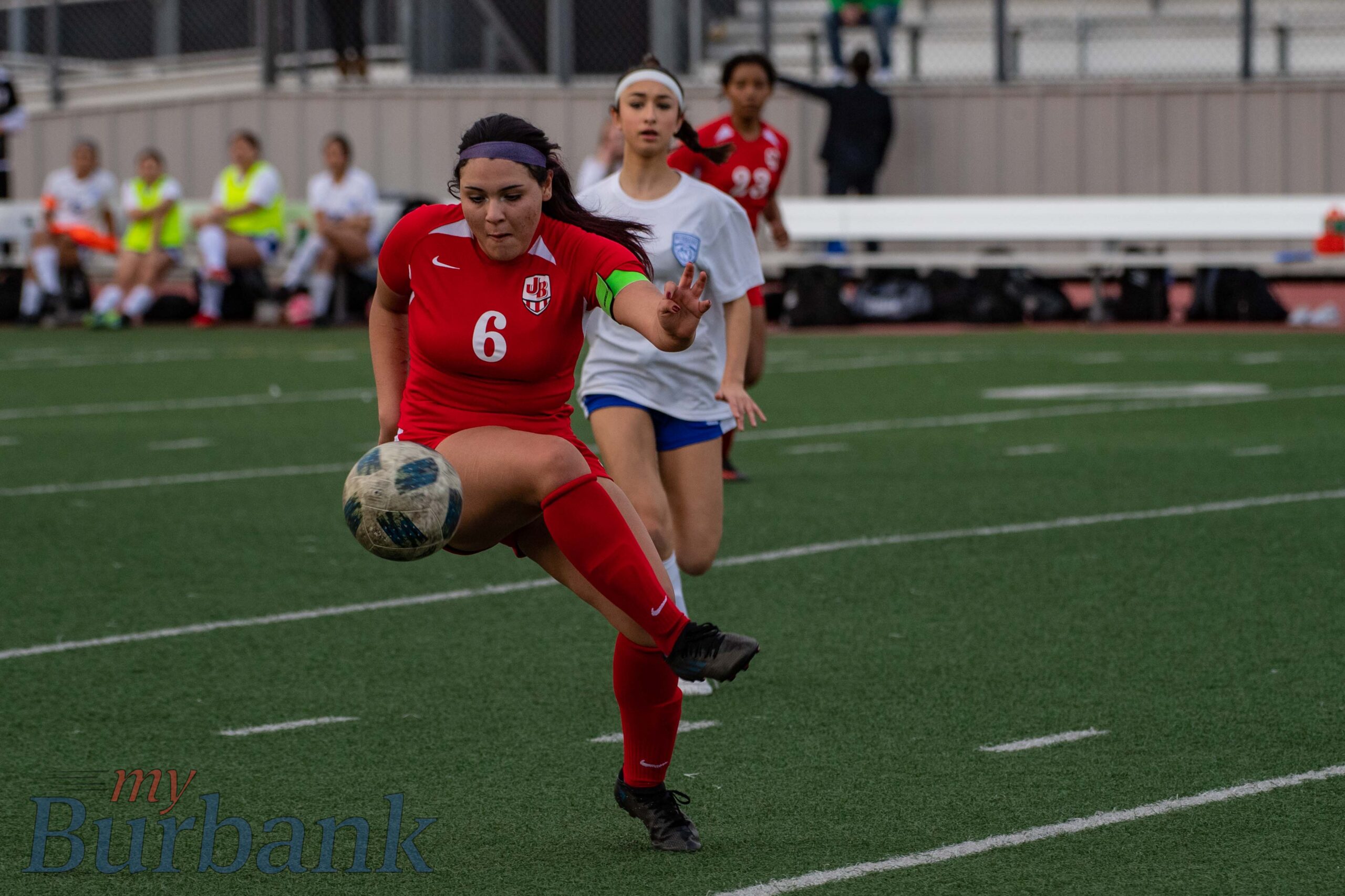 Burroughs Girls football fall slightly short against Arcadia