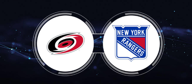 nhl Rangers vs. Hurricanes