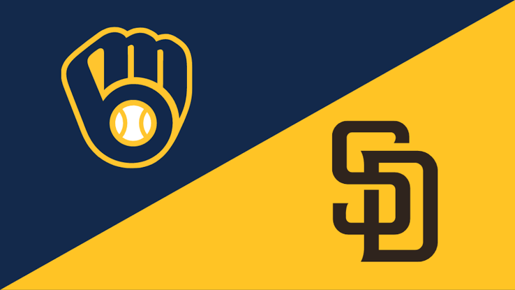 Padres Vs brewers mlb