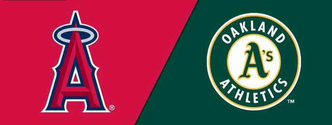 mlb Los Angeles Angels vs Oakland Athletics