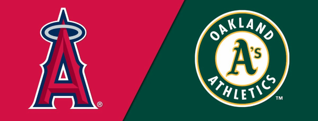 mlb Los Angeles Angels vs Oakland Athletics