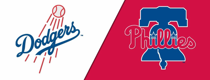 mlb Los Angeles Dodgers vs Philadelphia Phillies