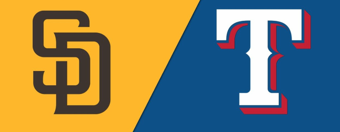 mlb San Diego Padres vs Texas Rangers