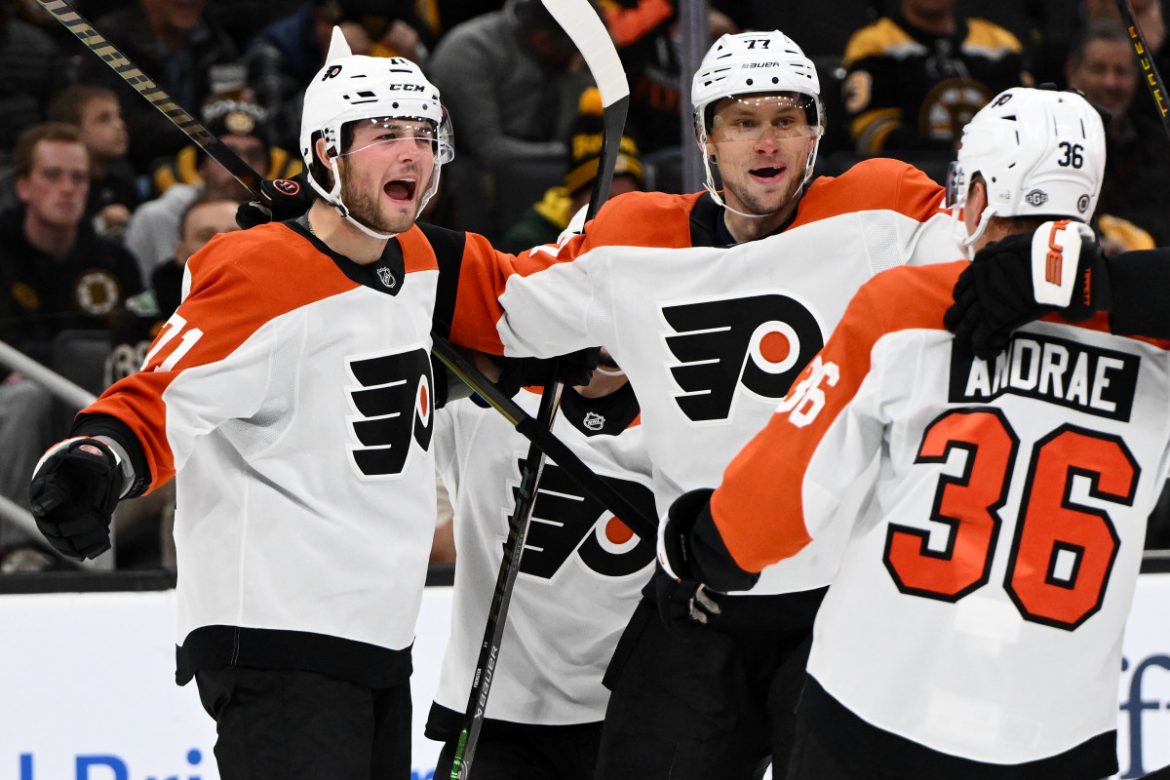 Flyers’ Offensive Firepower Takes Center Stage Against the Blues’ Defensive Struggles