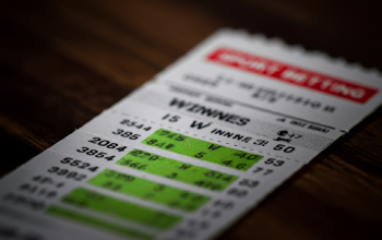 Winning Sports Betting Ticket