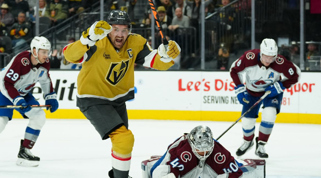 Avalanche and Golden Knights Battle with the Odds Evenly Set