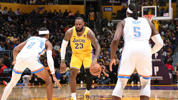 Inside the Lines: Lakers vs. Thunder Showdown in LA