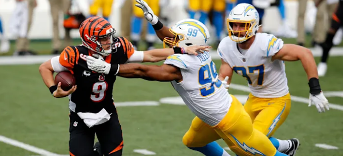 Los Angeles Chargers Aim to Tame Bengals’ Playoff Hopes in AFC Showdown