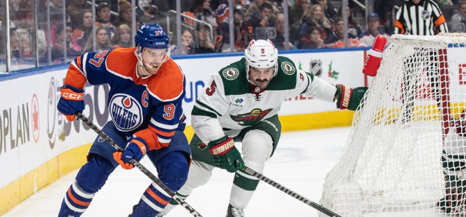 High Stakes on Ice: Oilers Face Wild in Minnesota