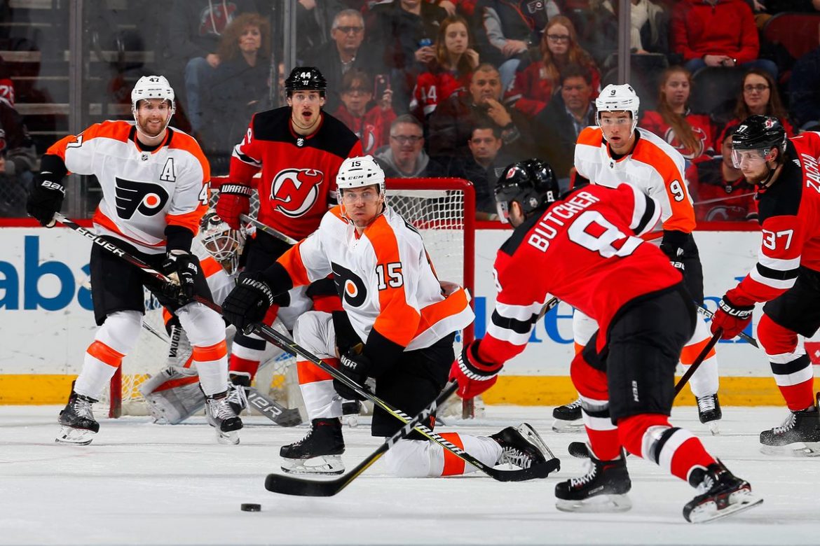 Battle for the Jersey: Flyers Face Off Against the Devils