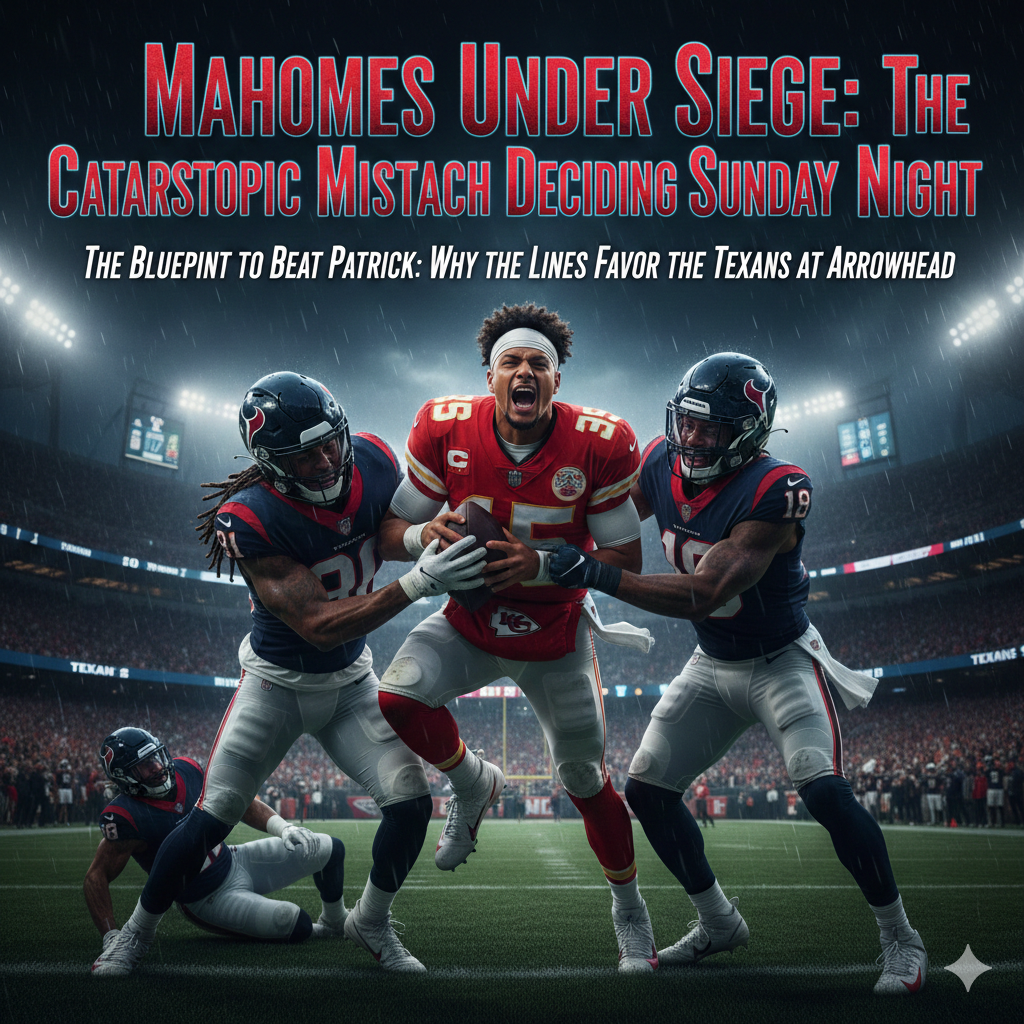 Panic in the Kingdom: Can KC survive Houston’s Pass Rush?