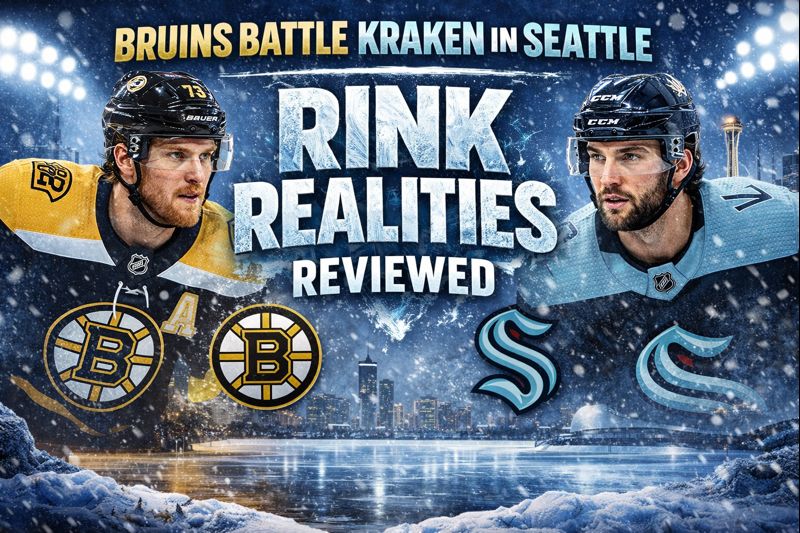 Bruins Battle Kraken in Seattle: Rink Realities Reviewed