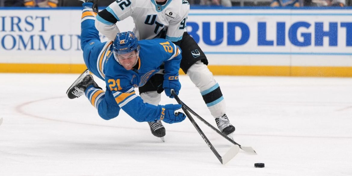 Battle in the Desert: Blues vs. Mammoth – Injuries, Math, and a Late-Season Tilt