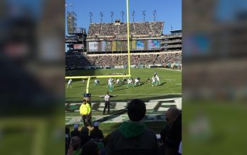 Miami Dolphins at Philadelphia Eagles NFL game action