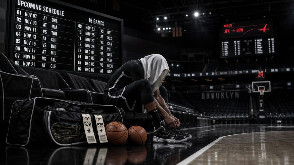 Brooklyn Nets Reportedly Draw NBA-High 16 Back-to-Backs on 2026-27 Schedule