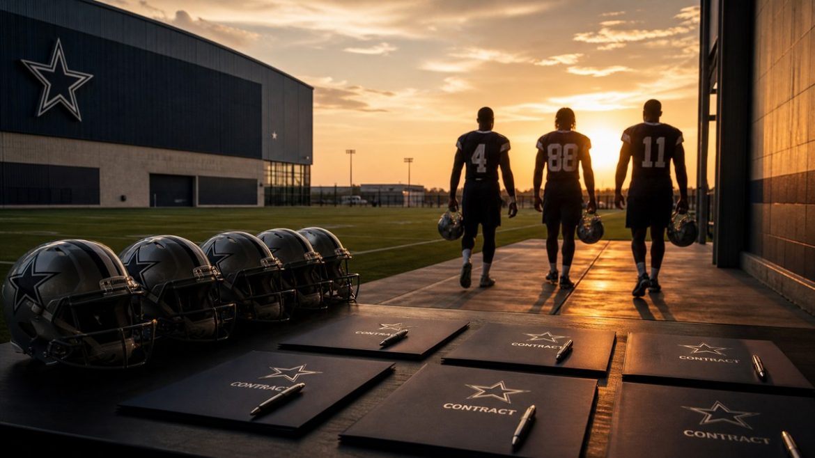 Dallas Cowboys Enter NFL Summer Break Without Contract Drama, a Rare Change for Jerry Jones’ Team