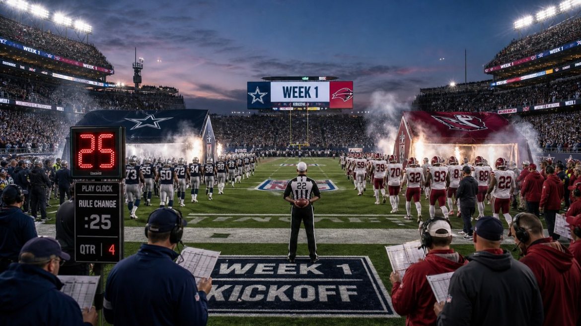 2026 NFL Season Reaches Week 1 With Rule Changes and New-Look Teams in Focus