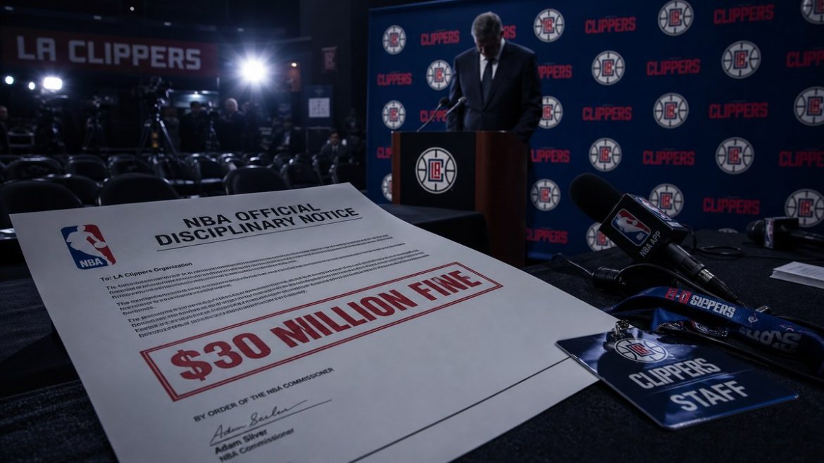 Steve Ballmer Apologizes as Los Angeles Clippers Accept $30 Million NBA Fine
