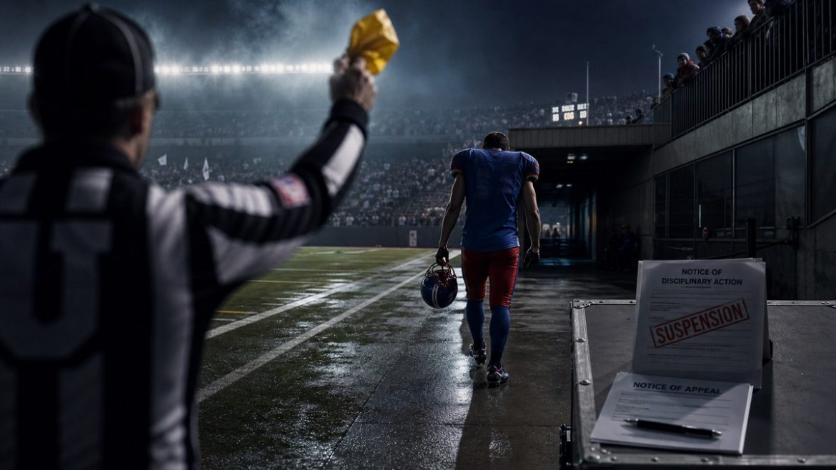 NFL Suspends Bills’ Sam Franklin Over Spitting Allegation; Appeal Planned