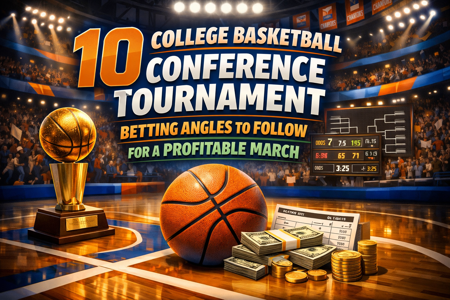10 College Basketball Conference Tournament Betting Angles to Follow for a Profitable March