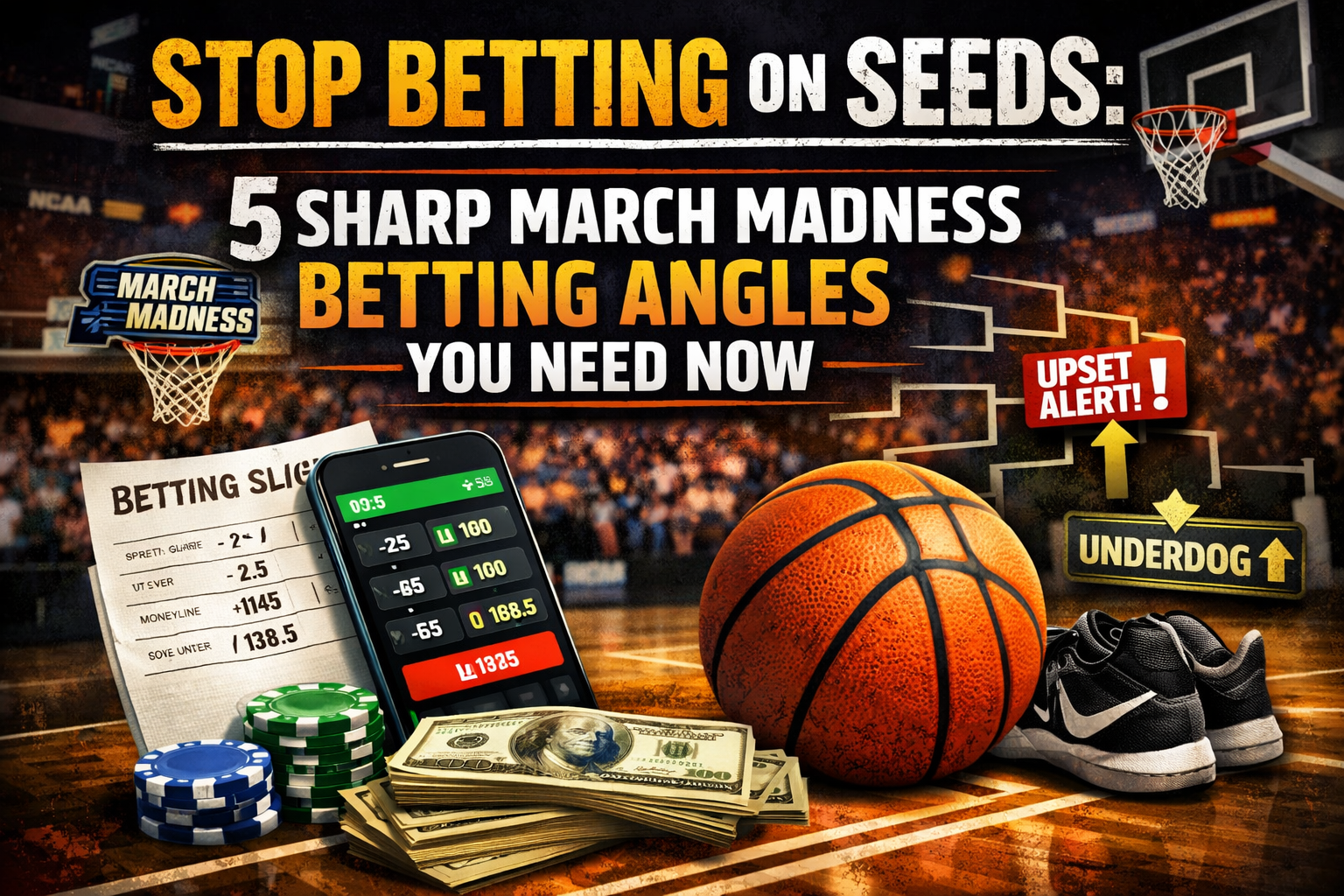 Stop Betting on Seeds: 5 Sharp March Madness Betting Angles You Need Now
