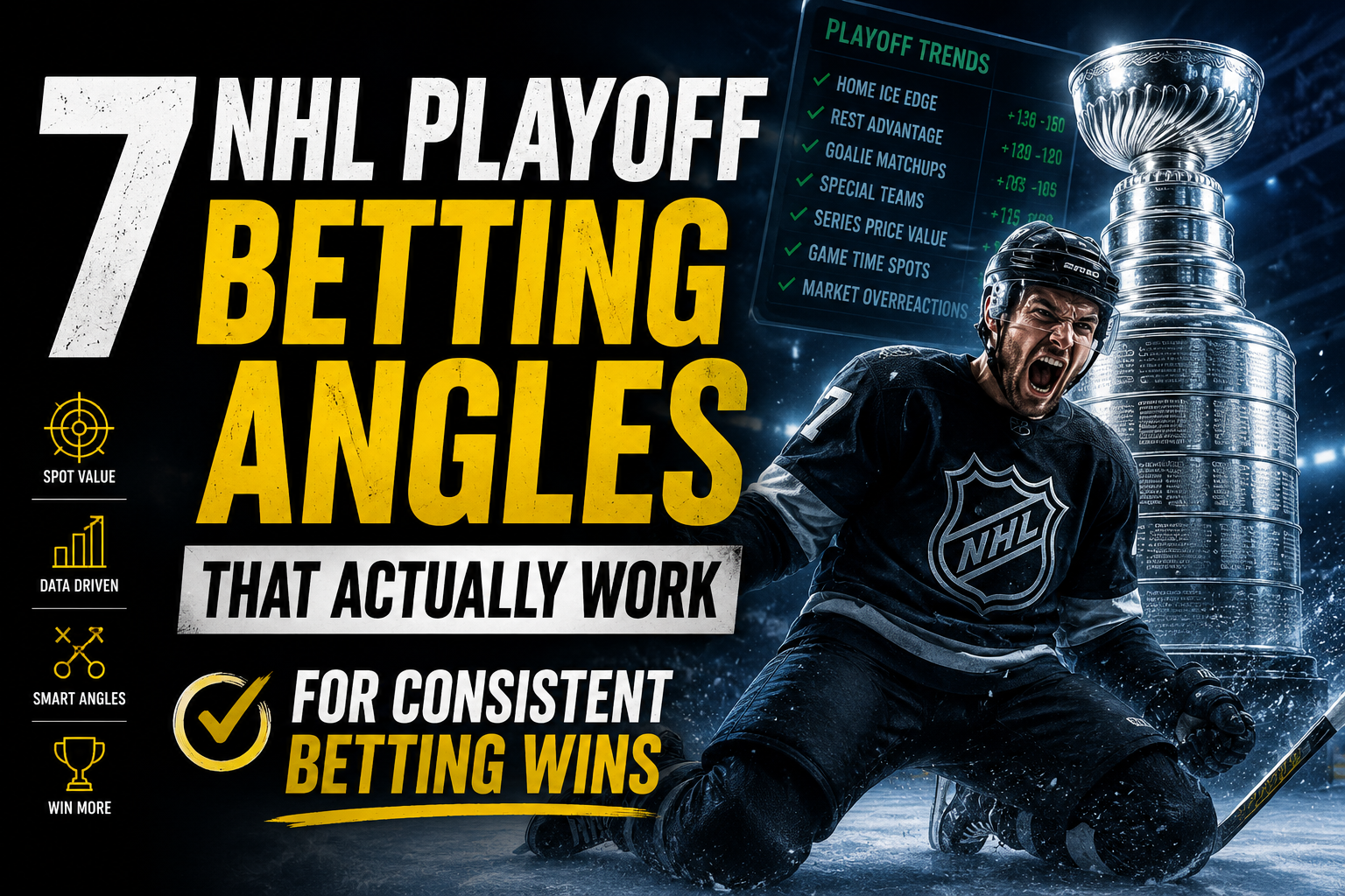 7 NHL Playoff Betting Angles That Actually Work for Consistent Betting Wins