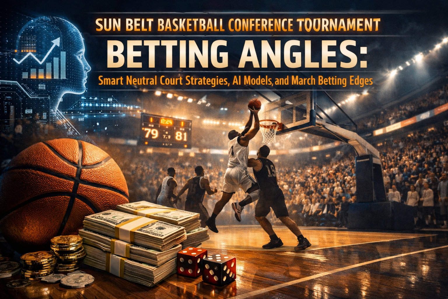 Sun Belt Basketball Conference Tournament Betting Angles: Smart Neutral Court Strategies, AI Models, and March Betting Edges