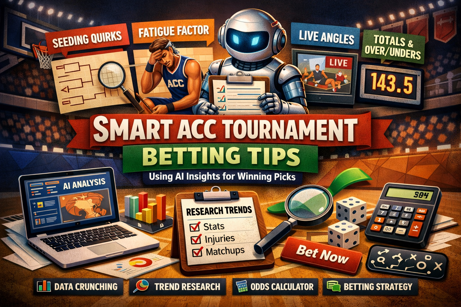 Crush the Books With These ACC Basketball Conference Tournament Betting Angles