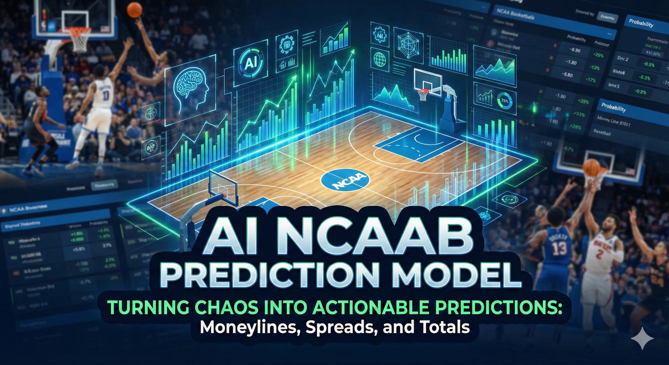 AI NCAAB Prediction Model - How To Pick Smarter Bets