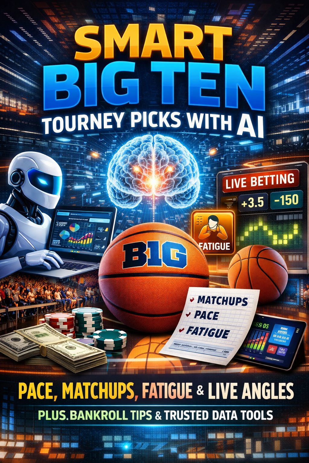 Master the 2026 Big Ten Basketball Conference Tournament Betting Strategy: Use AI to Crush the Markets
