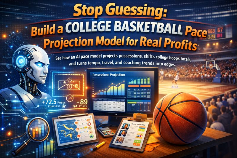 Stop Guessing: Build a College Basketball Pace Projection Model for Real Profits