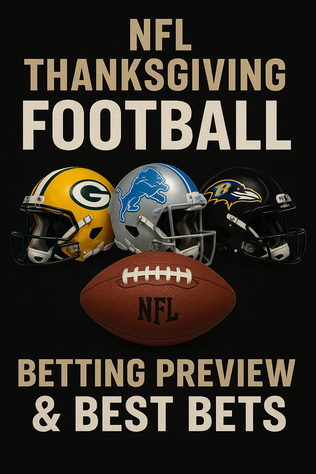 NFL Thanksgiving triple-header Top Value Bets