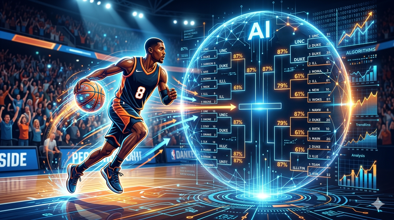 Final Four AI Prediction Algorithm March Madness - Why Data Beats Your Gut Every Single Time!
