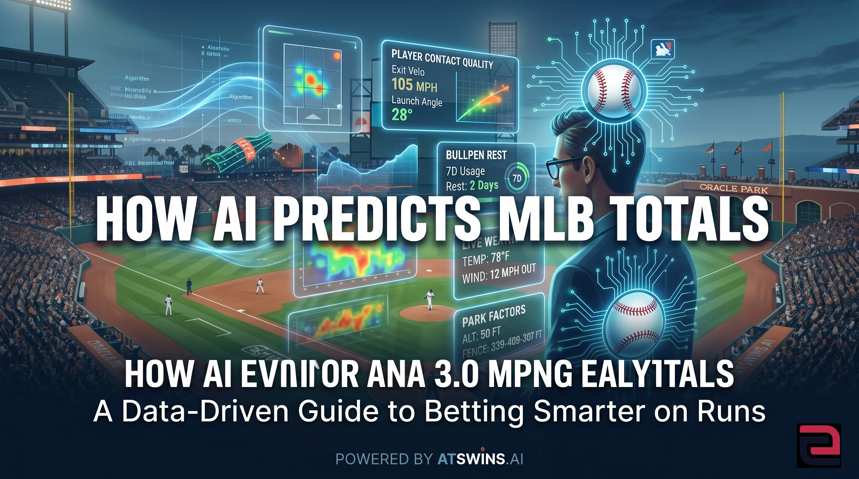 How AI Predicts MLB Totals: A Data-Driven Guide to Betting Smarter on Runs
