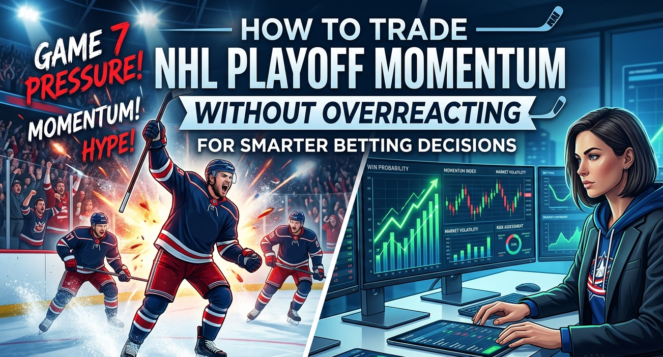 How to Trade NHL Playoff Momentum Without Overreacting for Smarter Betting Decisions