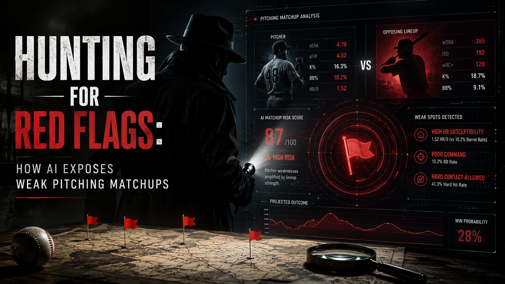 Hunting for Red Flags: How AI Exposes Weak Pitching Matchups