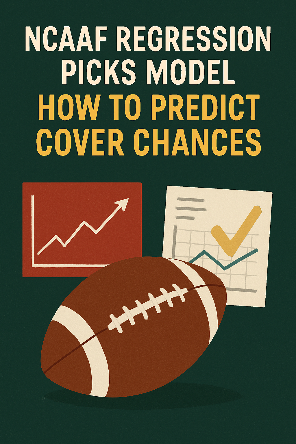 ncaaf regression picks model - How to predict cover chances