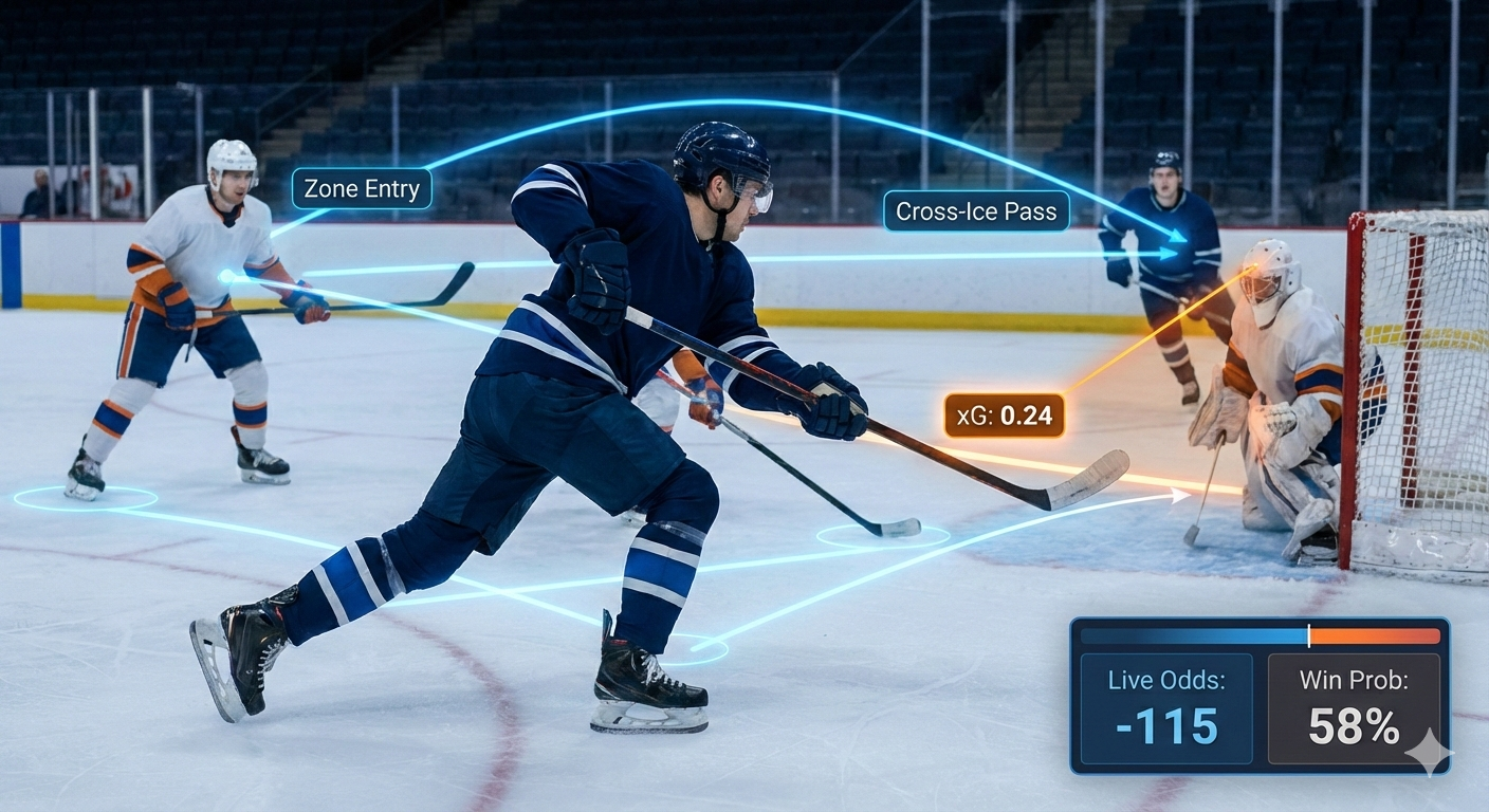 NHL Expected Goals Betting Model: Turning Shot Quality Into Smarter Bets